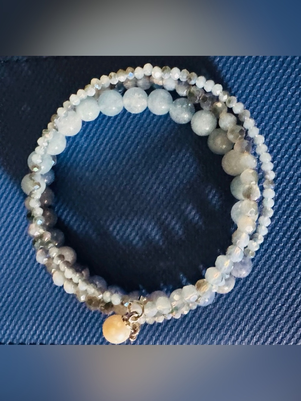 Vantel Pearls Wrap Bracelet